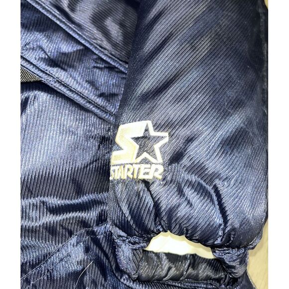 Vintage 1990s Starter UCONN Huskies NCAA Winter Jacket Lined Coat Size XL RARE - Picture 5 of 15